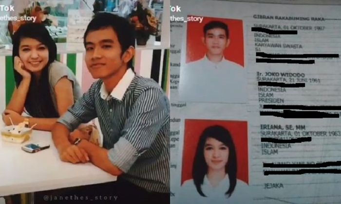 Potret Gibran Rakabuming dan sang istri Selvi Ananda sebelum menikah.