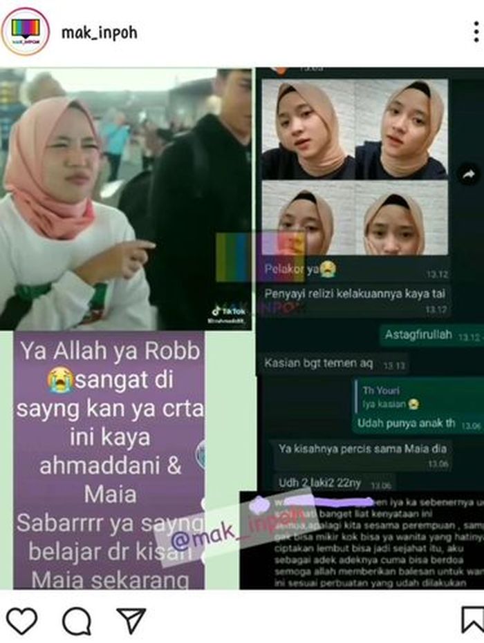 Nissa Sabyan manja sama <a href='https://palembang.tribunnews.com/tag/ayus' title='Ayus'>Ayus</a>