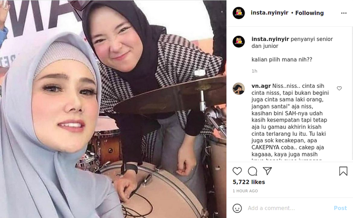 Foto dirinya bersama Mulan Jameela menjadi sorotan publik, Nissa Sabyan langsung banjir nyinyir dari netizen