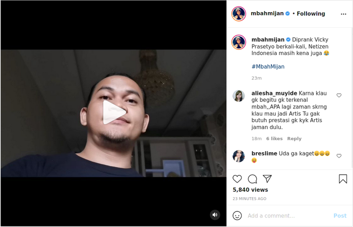 Kabar <a href='https://jambi.tribunnews.com/tag/pernikahan' title='pernikahan'>pernikahan</a> <a href='https://jambi.tribunnews.com/tag/vicky-prasetyo' title='Vicky Prasetyo'>Vicky Prasetyo</a> dan <a href='https://jambi.tribunnews.com/tag/kalina-ocktaranny' title='Kalina Ocktaranny'>Kalina Ocktaranny</a> bikin heboh publik, <a href='https://jambi.tribunnews.com/tag/mbah-mijan' title='Mbah Mijan'>Mbah Mijan</a> ikut buka suara.