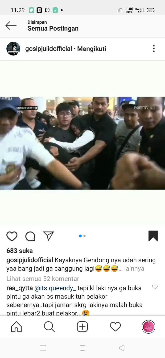 video saat <a href='https://pontianak.tribunnews.com/tag/ayus' title='Ayus'>Ayus</a> Sabyan menggendong <a href='https://pontianak.tribunnews.com/tag/nissa-sabyan' title='Nissa Sabyan'>Nissa Sabyan</a> yang jatuh pingsan dalam sebuah acara.