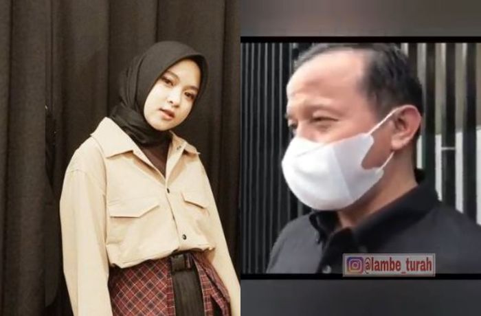 Nissa Sabyan dan ayahnya, <a href='https://palembang.tribunnews.com/tag/komar' title='Komar'>Komar</a>
