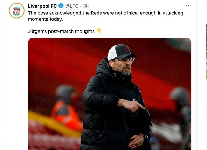  Pelatih Liverpool, Juergen Klopp, menyebut masalah terbesar timnya adalah tidak sanggup menyelesaikan peluang di depan gawang lawan. 