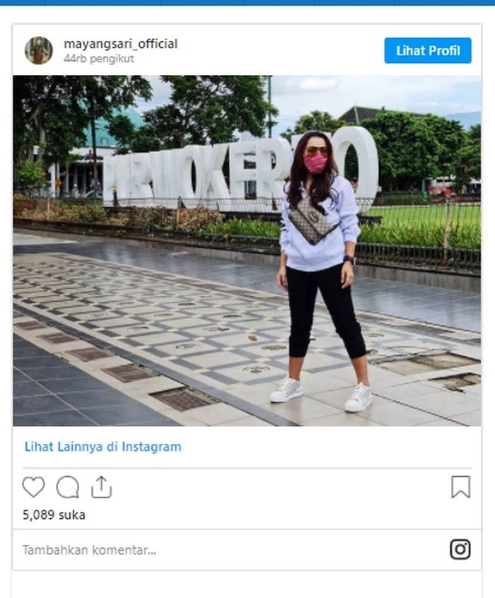 Tempat asal Mayangsari di Puwokerto