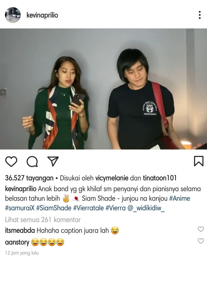 Tamparan Keras, <a href='https://sumsel.tribunnews.com/tag/kevin-aprilio' title='Kevin Aprilio'>Kevin Aprilio</a> Sebut Dirinya dan Widi Vierratale Contoh Keyboardis dan <a href='https://sumsel.tribunnews.com/tag/vokalis-anti-khilaf' title='Vokalis Anti Khilaf'>Vokalis Anti Khilaf</a>!   
