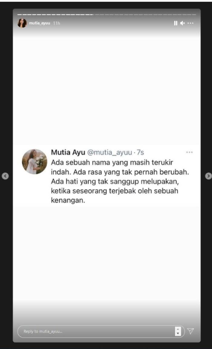 Biasa Tunjukkan Sisi Tegar Dan Kuat Usai Kehilangan Sosok Suami Mutia Ayu Tiba Tiba Tulis Curhatan Sendu Hingga Mengaku Tak Sanggup Melupakan Glenn Fredly Ada Nama Yang Masih Terukir Indah