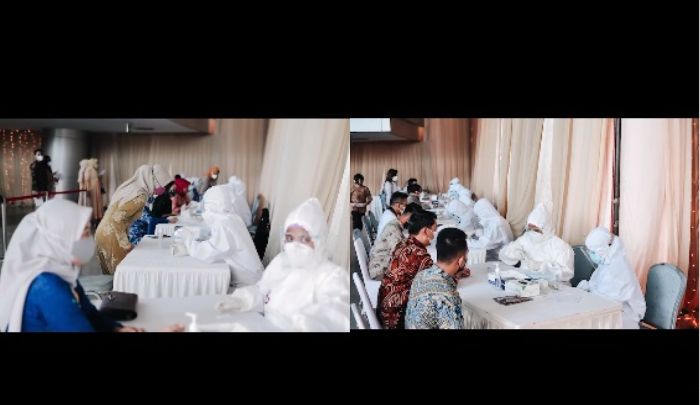 Pernikahan putri Nia Daniaty