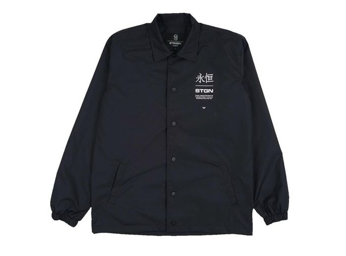 Coach Jaket Warna Hitam Steigen