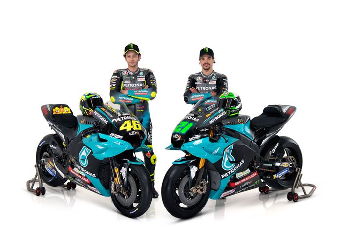 Baru tahu, ini beda motor MotoGP Yamaha YZR-M1 Valentino Rossi dan Franco Morbidelli di MotoGP 2021