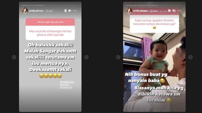 Adik Putri Anne, Emily Akman jawab pertanyaan netizen soal Arya Saloka