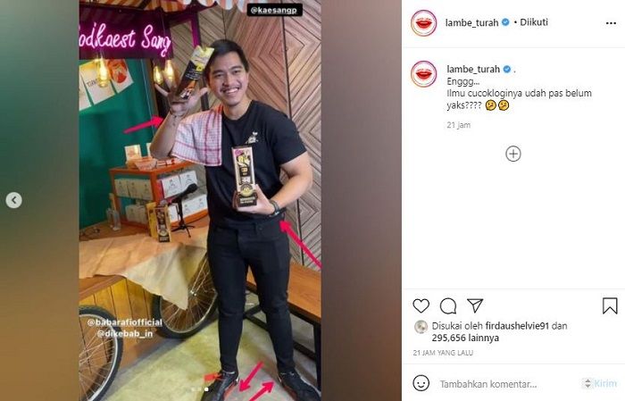 Bukti yang mengarahkan bahwa Kaesang Pangarep tengah berpacaran dengan Nadya Arifta