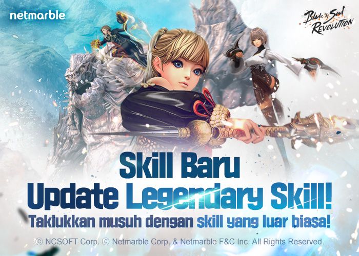 Legendary Skills present in Blade&Soul Revolution