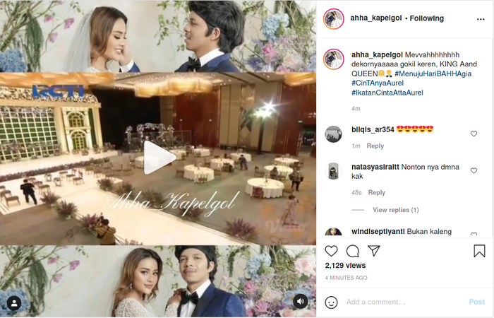Atta dan <a href='https://jambi.tribunnews.com/tag/aurel' title='Aurel'>Aurel</a> selangkah menuju halal, ini penampakkan tempat <a href='https://jambi.tribunnews.com/tag/lamaran' title='lamaran'>lamaran</a> keduanya yang mewah dan megah namun tetap patuhi protokol kesehatan.