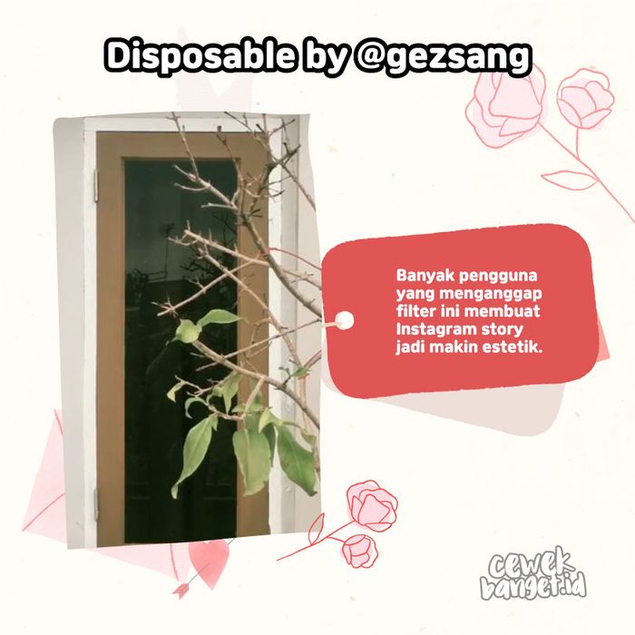 Filter Disposable