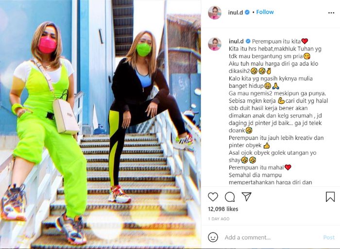 Unggahan <a href='https://jambi.tribunnews.com/tag/inul-daratista' title='Inul Daratista'>Inul Daratista</a>