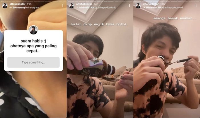Unggahan Atta Halilintar di Instagram