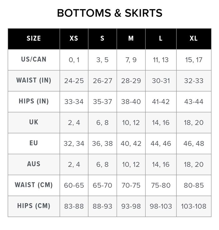 Daftar Size Chart Celana dan Rok Awas Salah Pilih Ukuran  