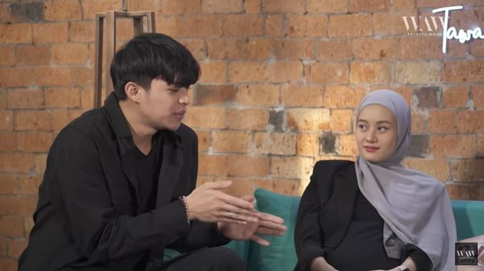 Tangkap Layar Rey Mbayang dan Cerita Kepada Anya Geraldine Soal Dinda Hauw yang Alami Mood Swing Sejak Hamil
