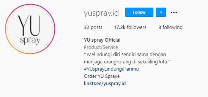 Yuni Shara berjualan hand soap dan hand sinitizer