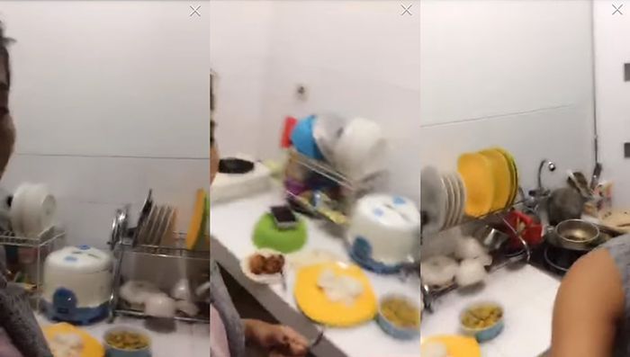 Dapur di rumah Evi Masamba