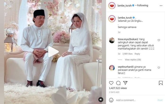 Pernikahan Engku Emran dan Noor Nabila