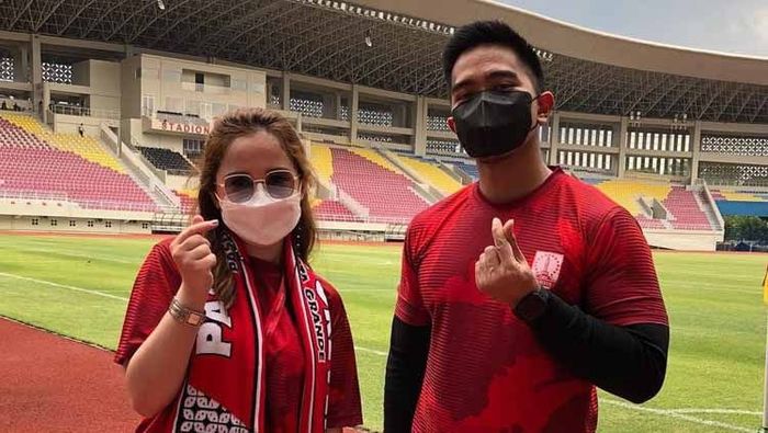 Michelle Kuhnle dan <a href='https://medan.tribunnews.com/tag/kaesang-pangarep' title='Kaesang Pangarep'>Kaesang Pangarep</a>