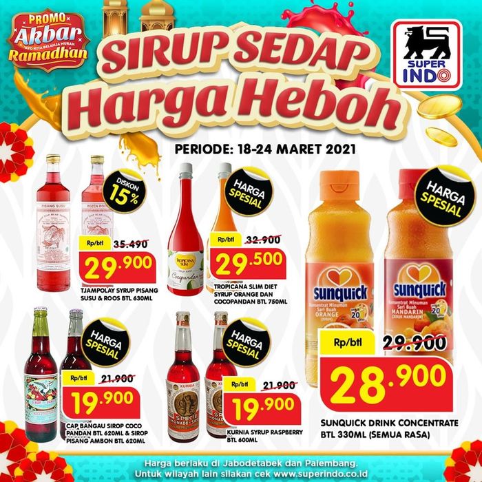 Promo Belanja Ramadhan di Superindo, Diskon Besar Kebutuhan Dapur