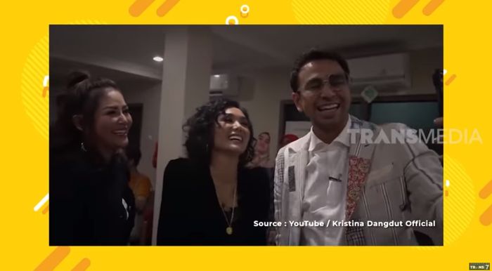 Kristina, <a href='https://medan.tribunnews.com/tag/yuni-shara' title='Yuni Shara'>Yuni Shara</a> dan <a href='https://medan.tribunnews.com/tag/raffi-ahmad' title='Raffi Ahmad'>Raffi Ahmad</a> 