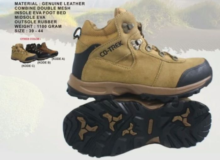 Sepatu Gunung Brand Lokal Co-trek Adventure