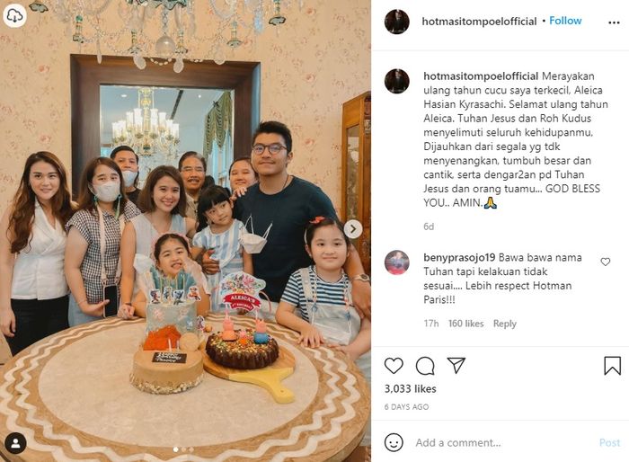 Kehadiran Mikhavita Wijaya di kediaman Hotma Sitompul saat proses cerai jadi sorotan