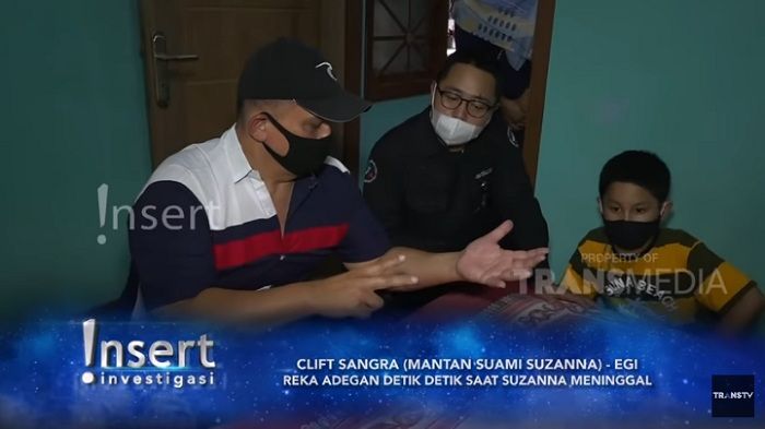 Clift Sangra mereka ulang detik-detik Suzzanna sebelum meninggal dunia di pelukannya