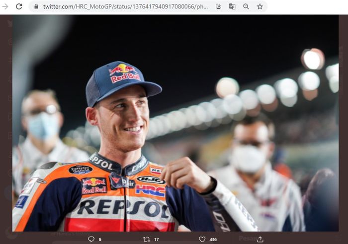 Pembalap Repsol Honda, Pol Espargaro.