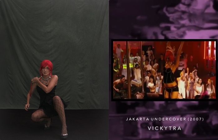 Modern (kiri) vs jadul (kanan), penampilan <a href='https://sumsel.tribunnews.com/tag/luna-maya' title='Luna&nbsp;Maya'>Luna&nbsp;Maya</a> dalam film Jakarta Undercover