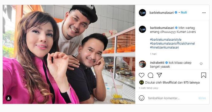 Unggahan <a href='https://medan.tribunnews.com/tag/barbie-kumalasari' title='Barbie Kumalasari'>Barbie Kumalasari</a>
