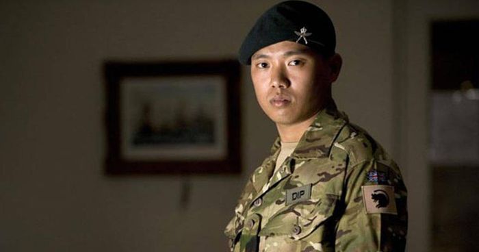 Sersan Dipprasad Pun dari Royal Gurkha Rifles