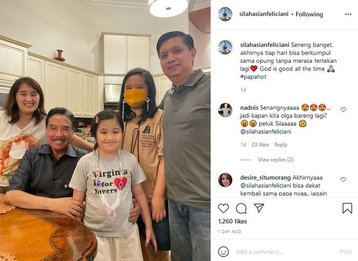 Sindiran putri kandung Hotma Sitompul