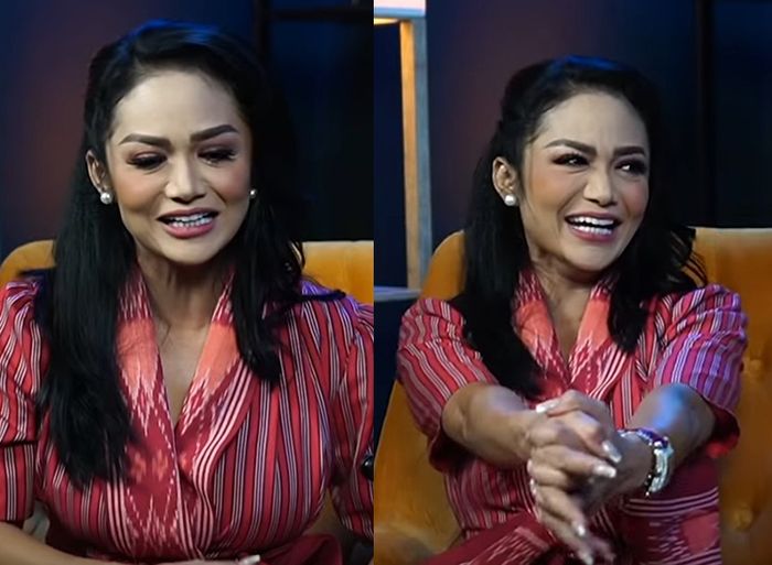 KD tertawa bahagia karena Aurel meniru dirinya