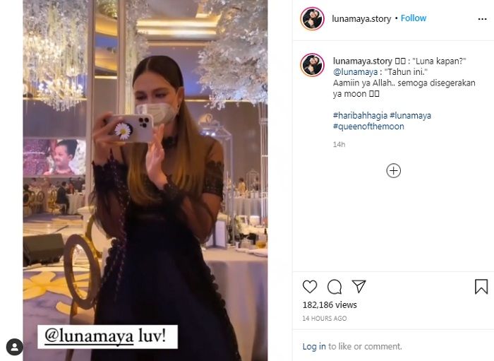 Luna Maya sesumbar bakal naik ke pelaminan tahun ini