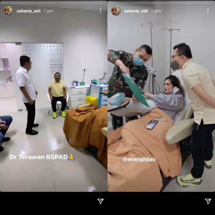 Ashanty pun menemui dokter Terawan