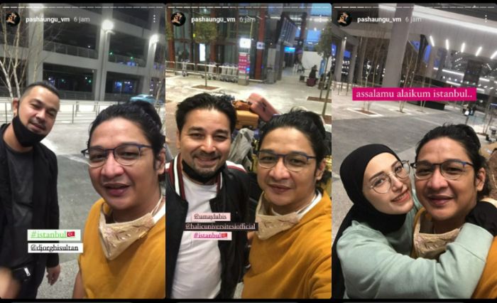 Pasha Ungu dan <a href='https://manado.tribunnews.com/tag/adelia-wilhelmina' title='Adelia Wilhelmina'>Adelia Wilhelmina</a> berlibur ke <a href='https://manado.tribunnews.com/tag/istanbul' title='Istanbul'>Istanbul</a>, Turki