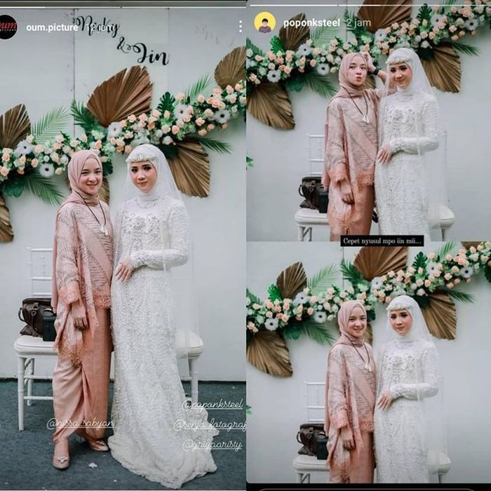 Penamilan terbaru <a href='https://medan.tribunnews.com/tag/nissa-sabyan' title='Nissa Sabyan'>Nissa Sabyan</a> saat kondangan dengan perut buncit yang bikin salfok