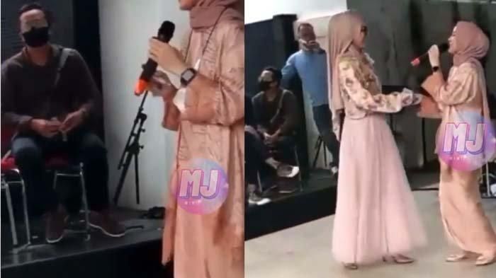 Nissa Sabyan didampingi oleh Ayus?