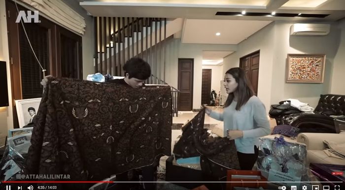 Aurel Hermansyah dan Atta Halilintar