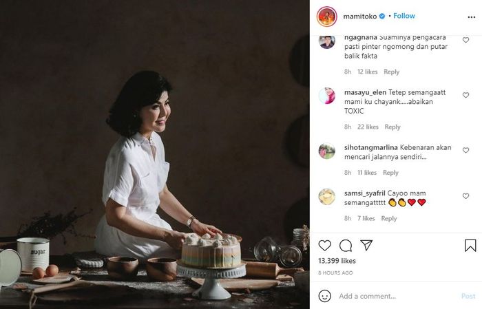 Unggahan <a href='https://medan.tribunnews.com/tag/desiree-tarigan' title='Desiree Tarigan'>Desiree Tarigan</a> pasca perseteruannya dengan sang suami, <a href='https://medan.tribunnews.com/tag/hotma-sitompul' title='Hotma Sitompul'>Hotma Sitompul</a>