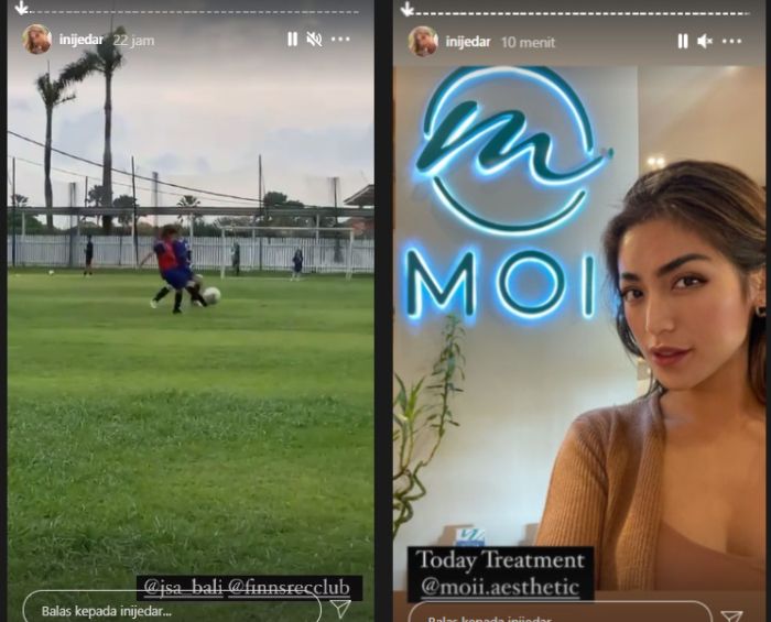 Jessica Iskandar berada di Bali
