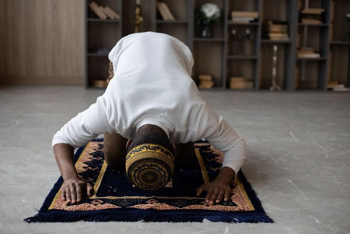 Ilustrasi sholat.