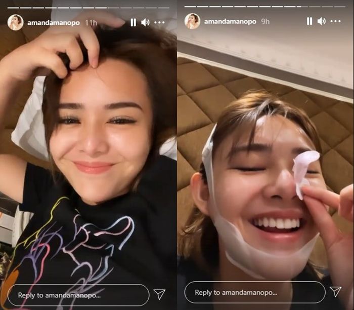 Amanda Manopo menunggu episode <a href='https://medan.tribunnews.com/tag/ikatan-cinta' title='Ikatan&nbsp;Cinta'>Ikatan&nbsp;Cinta</a> dengan senang