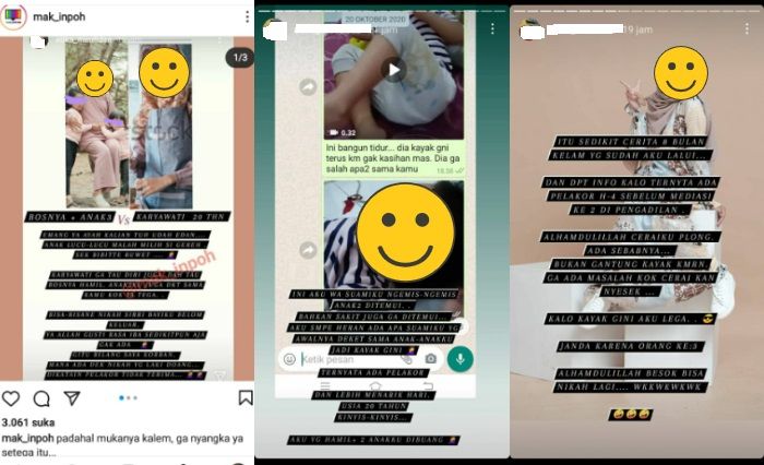 Curhat pilu seorang istri yang diselingkuhi suami dengan <a href='https://medan.tribunnews.com/tag/pelakor' title='pelakor'>pelakor</a> yang merupakan karyawan sendiri.
