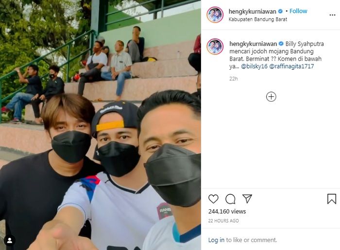 Hengky Kurniawan buka sayembara buat mencari pendamping Billy Syahputra