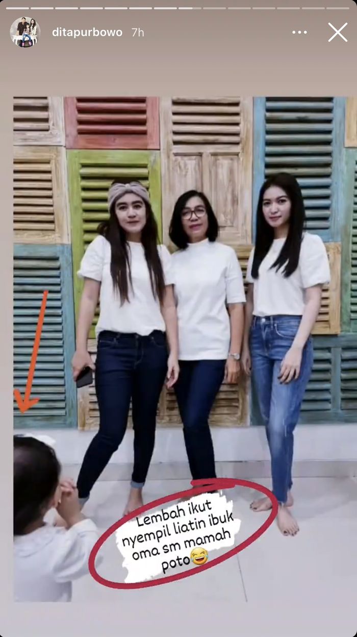 Tampilan Selvi Ananda saat rayakan ulang tahun Jan Ethes